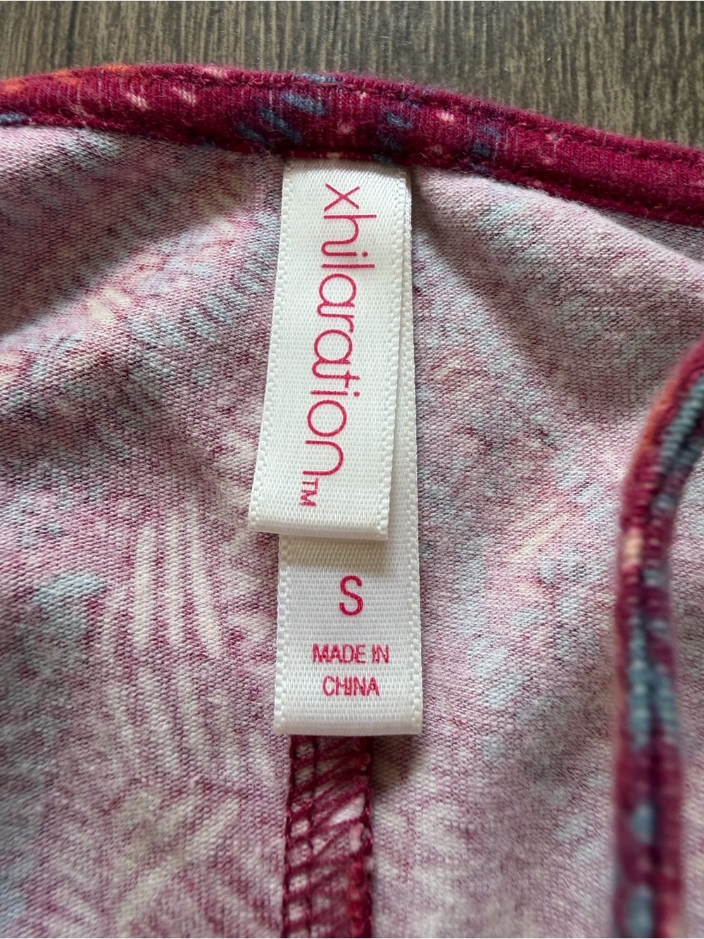 Xhilaration Paisley Fuchsia Multicolor Printed Halter Mini Dress Sleeveless S - Picture 4 of 6